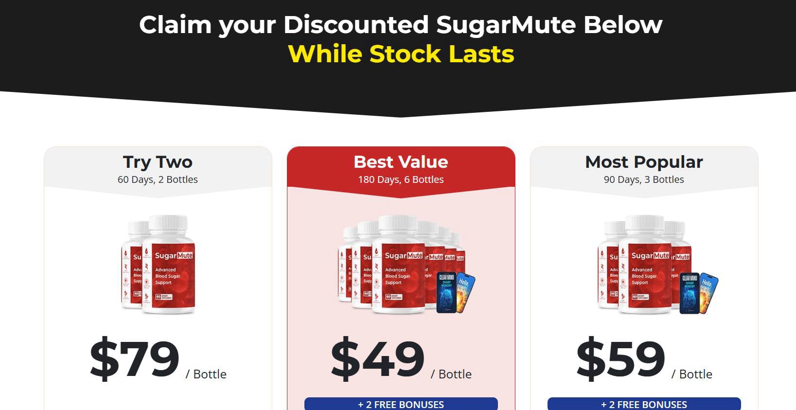 3 Days SugarMute Offer